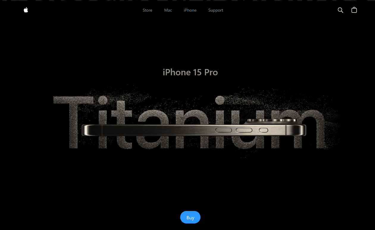 Apple Site Clone